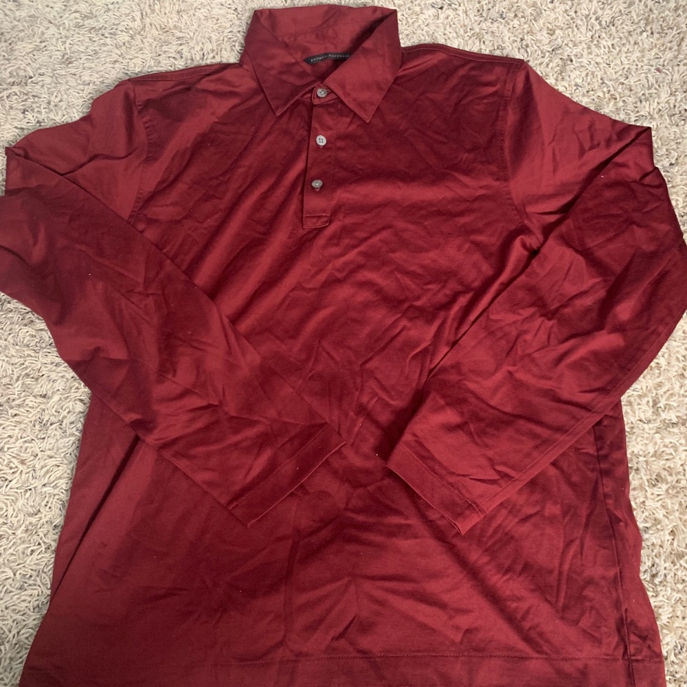 Banana Republic Long Sleeve Polo